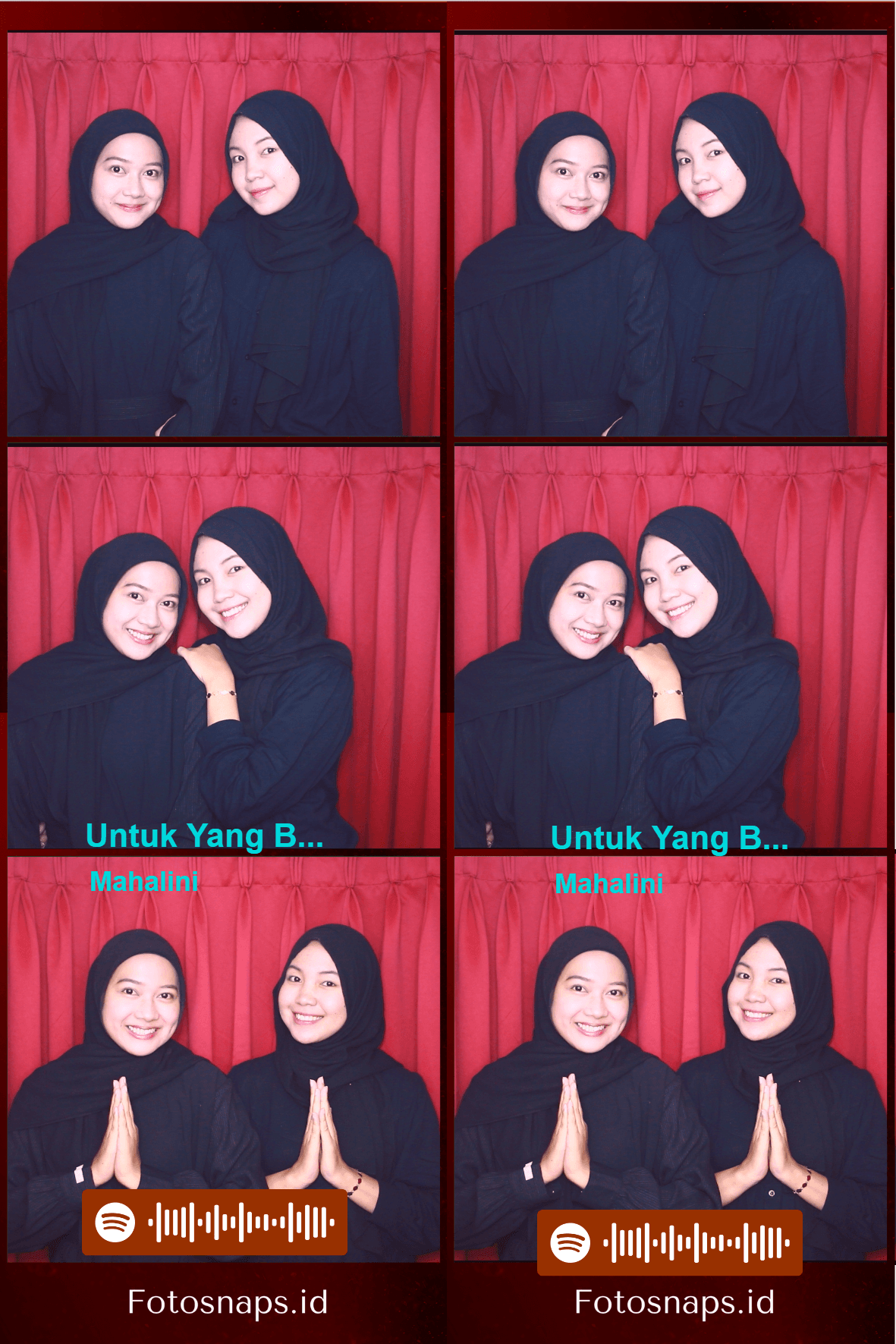Contoh hasil photobooth Aksalab 4