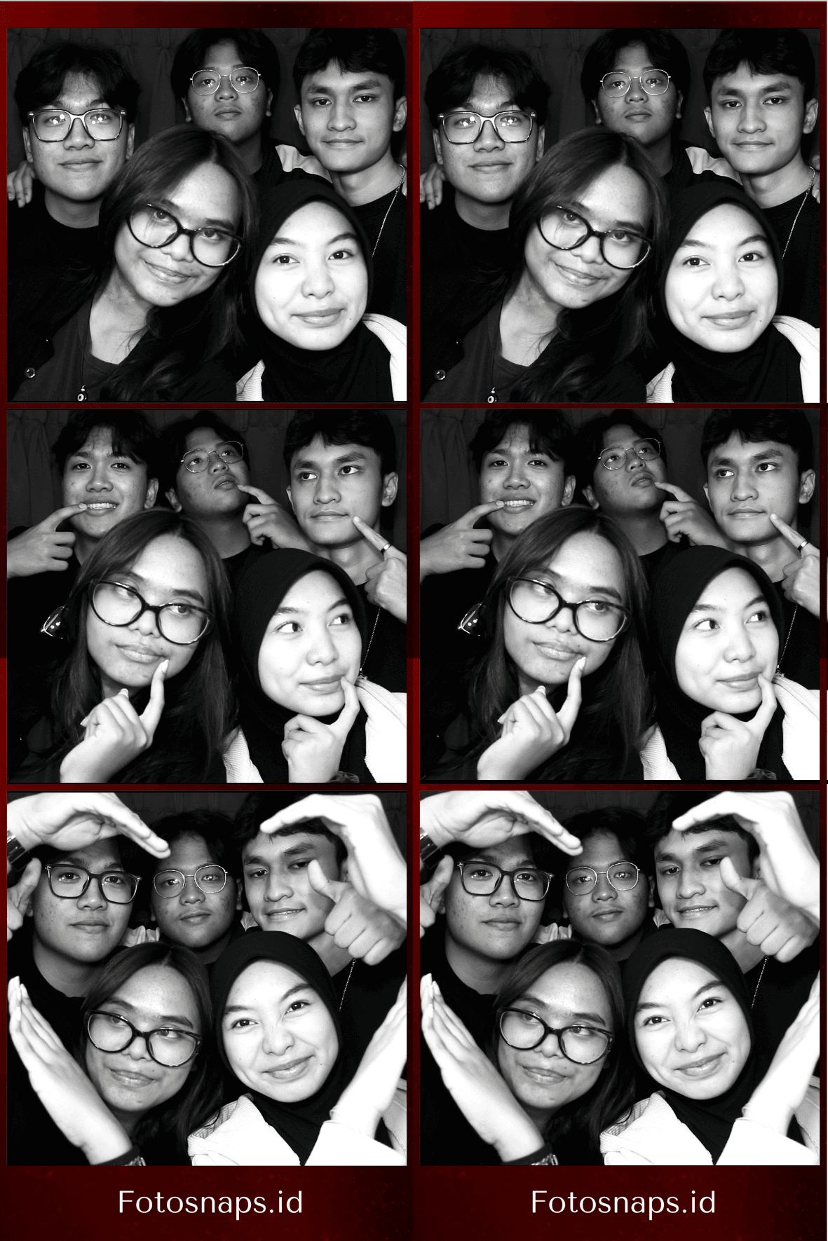 Contoh hasil photobooth Aksalab 5