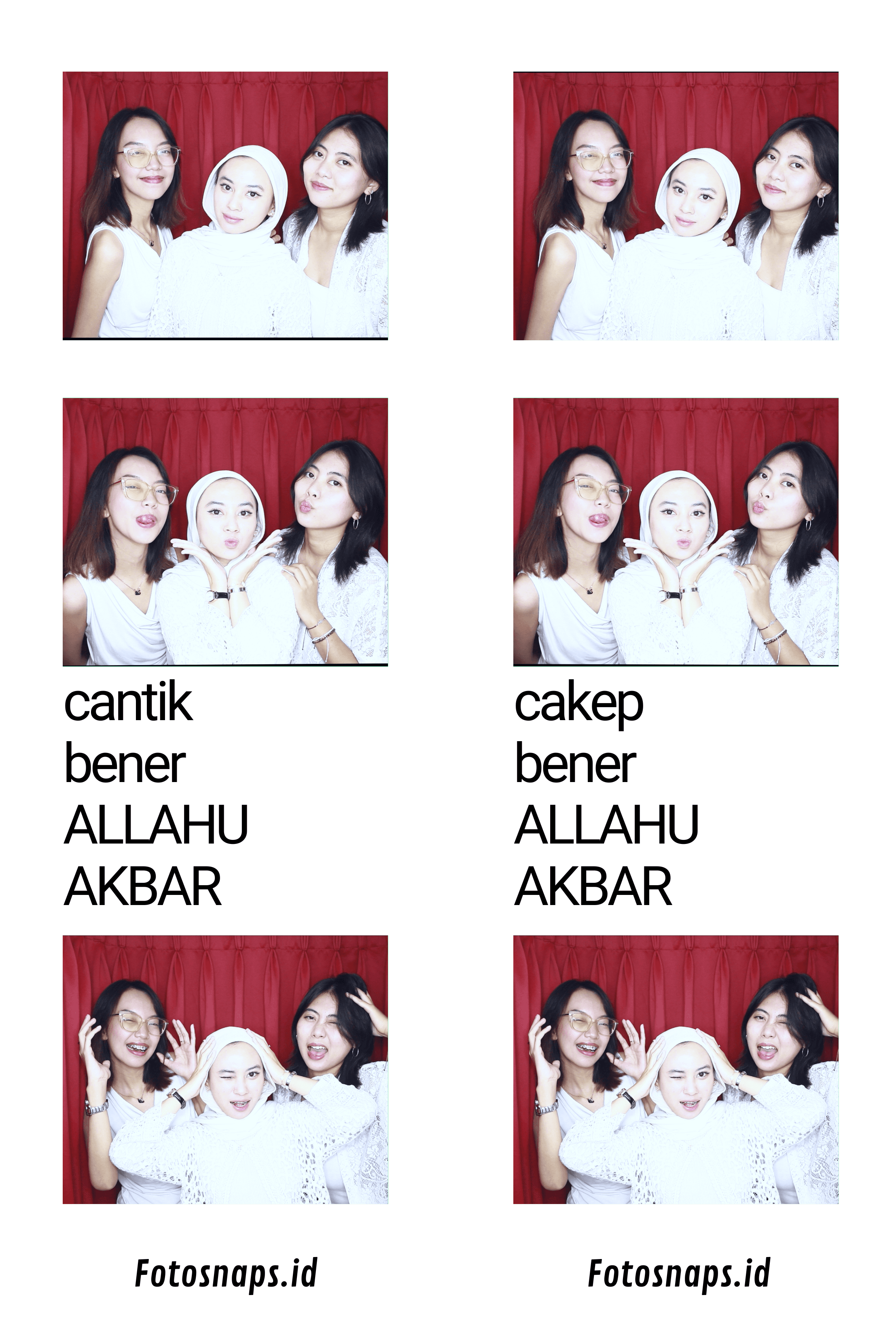 Contoh hasil photobooth Aksalab 6